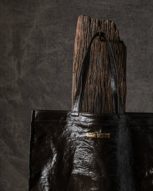 Tote Bag Canvas Small Dark Brown