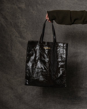 Tote Bag Canvas Small Dark Brown