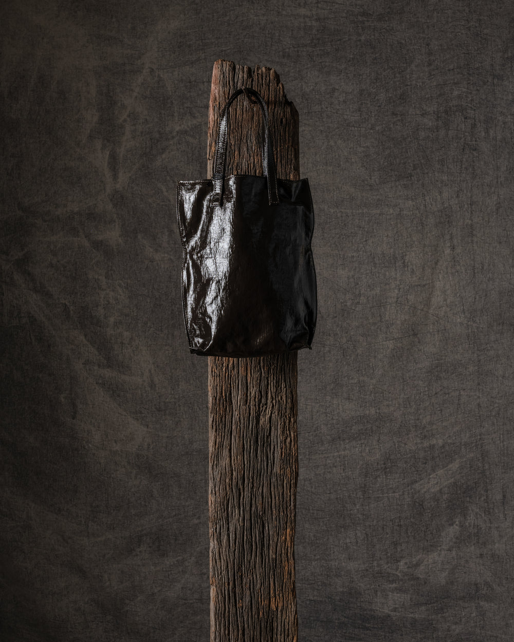 Case Bag Canvas Medium Dark Brown
