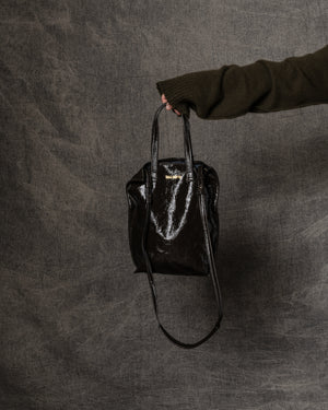 Case Bag Canvas Medium Dark Brown