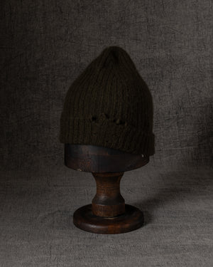 Soft Beanie Plain WS Army Green