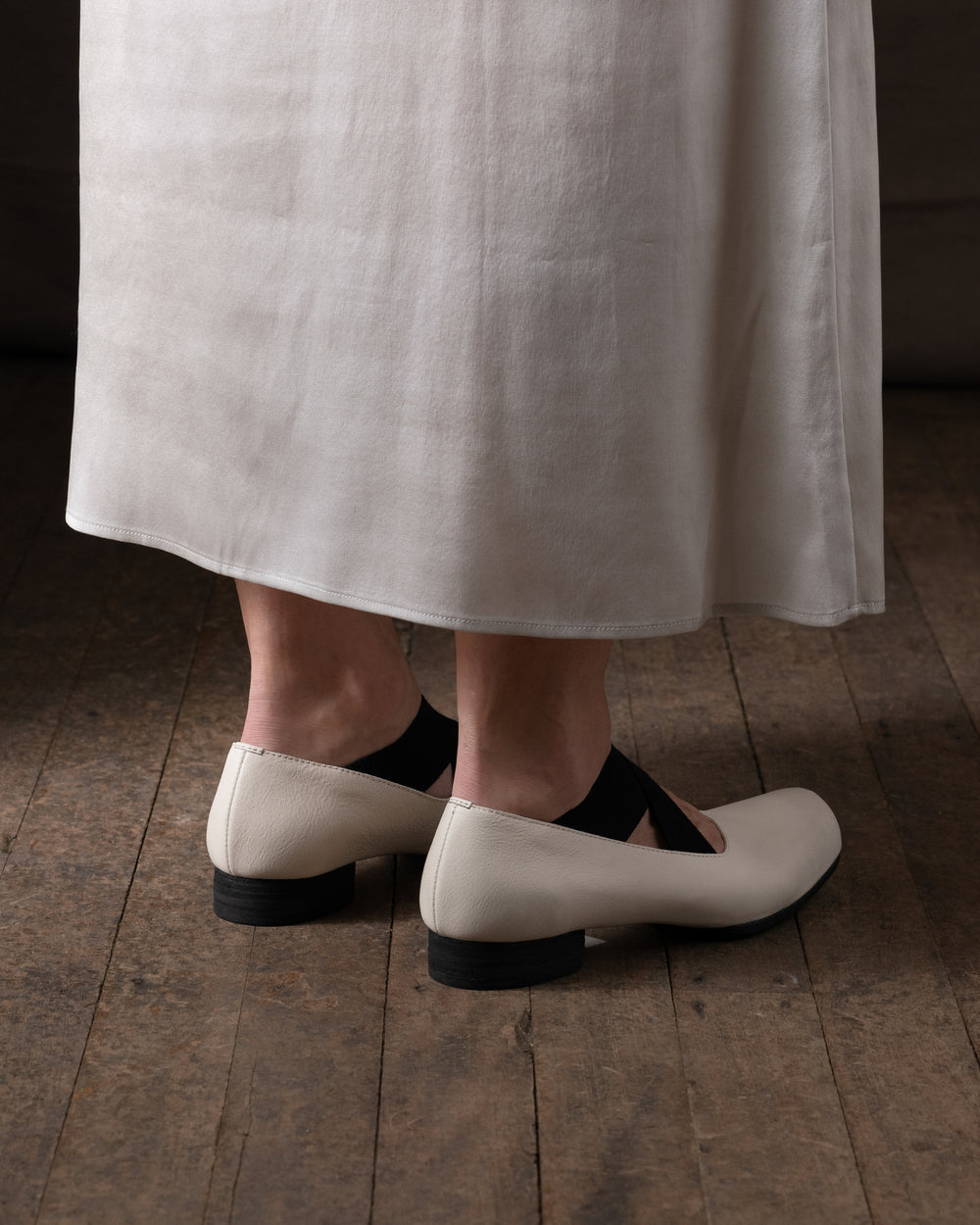 Ballet Shoes Off White / Black