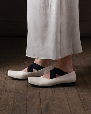 Ballet Shoes Off White / Black