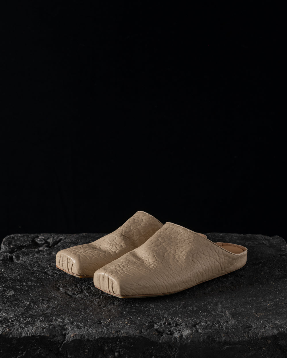 Ballet Slipper Leather Off White