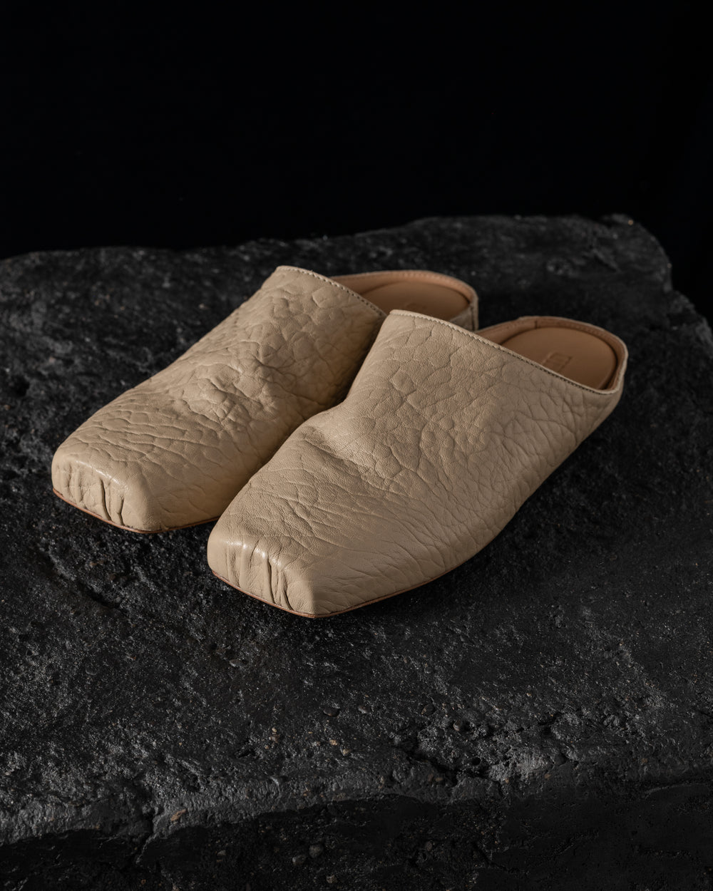 Ballet Slipper Leather Off White