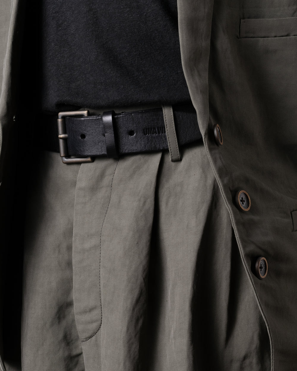 Leather Belt Black