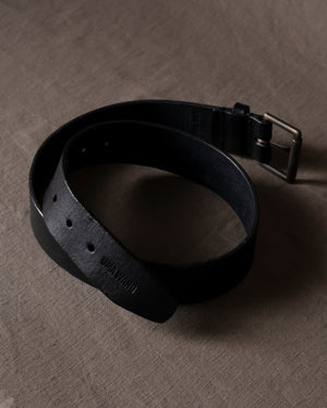 Leather Belt Black