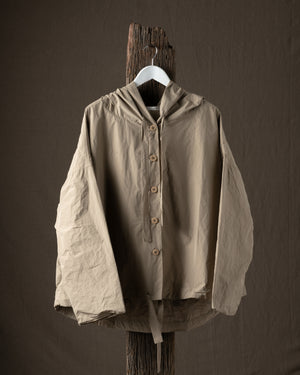 Hooded Jacket N Sand