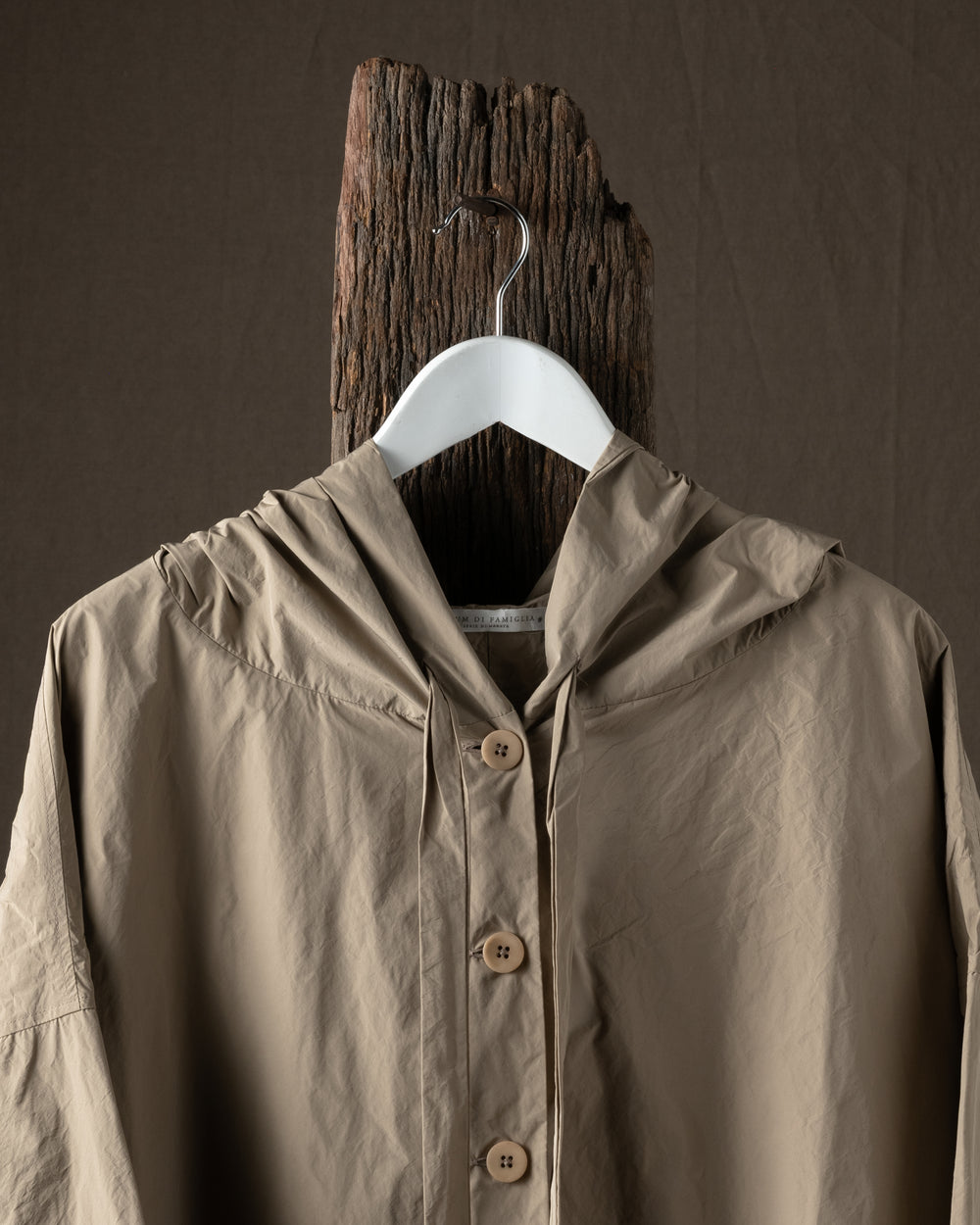 Hooded Jacket N Sand