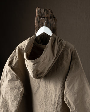 Hooded Jacket N Sand