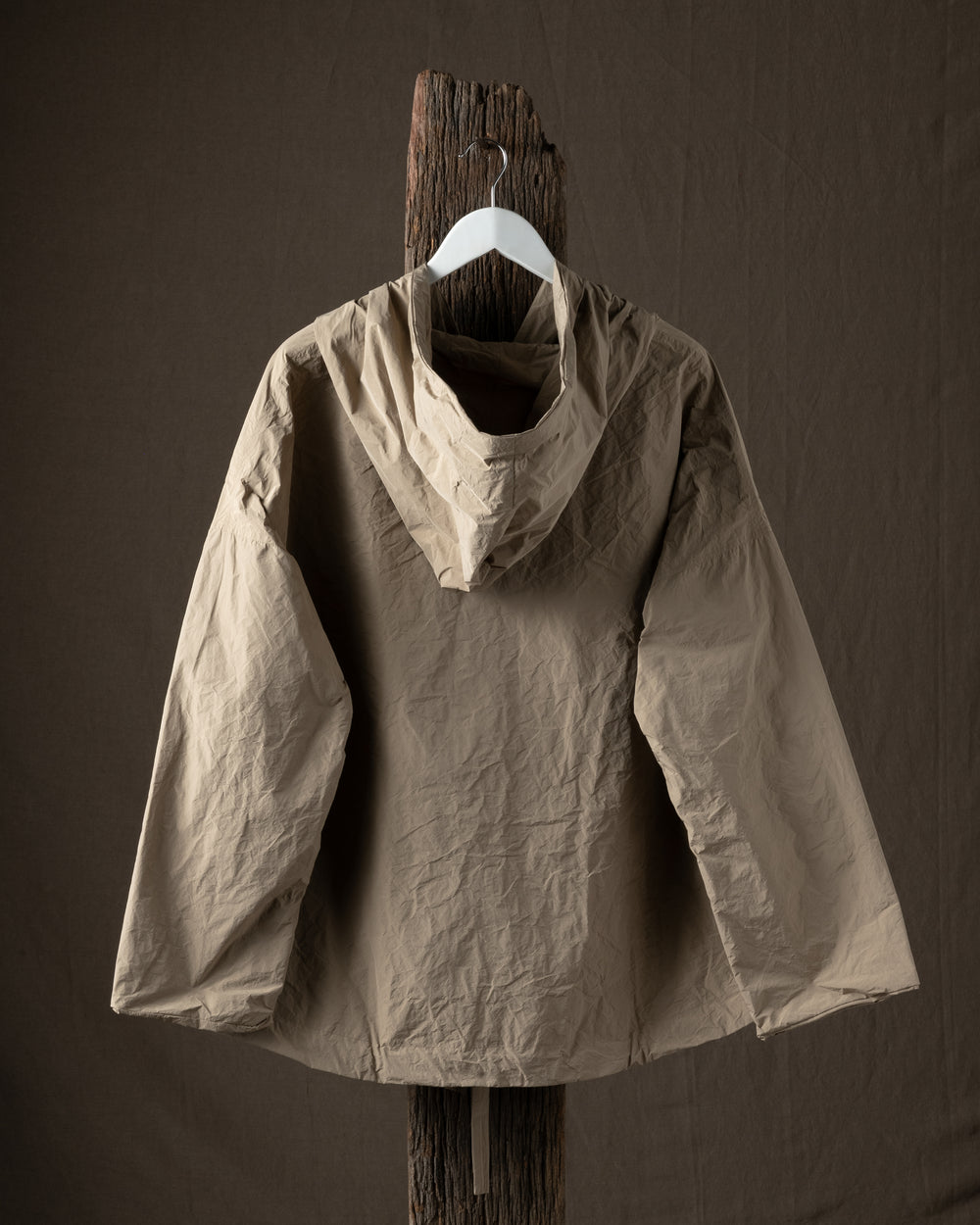 Hooded Jacket N Sand