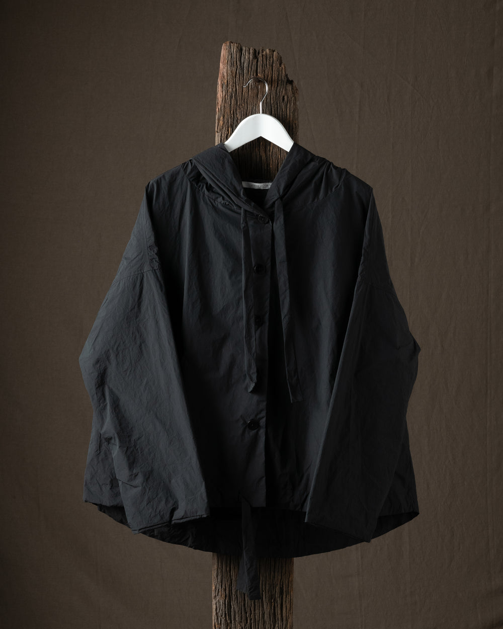 Hooded Jacket N Black