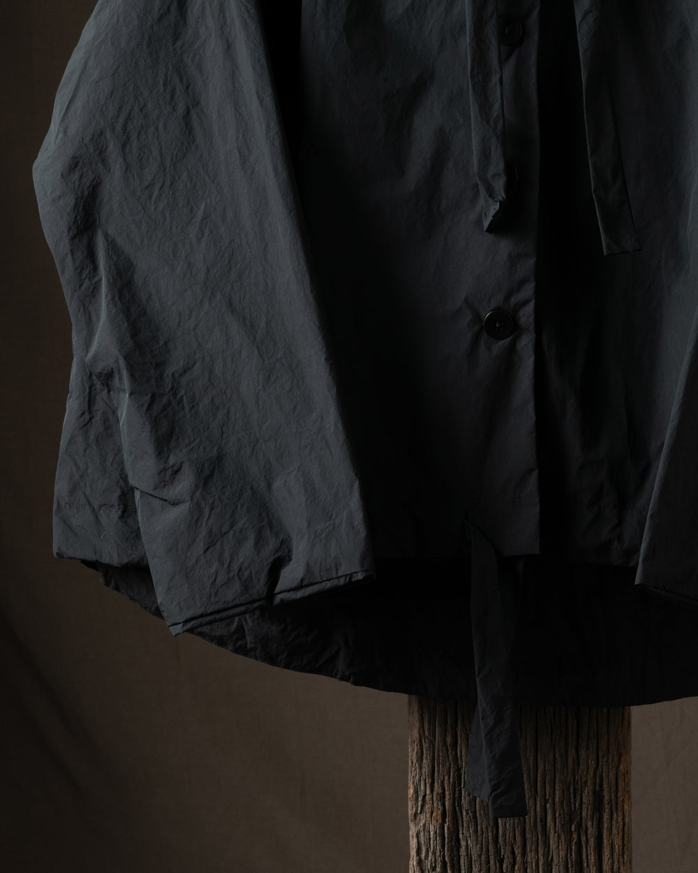 Hooded Jacket N Black