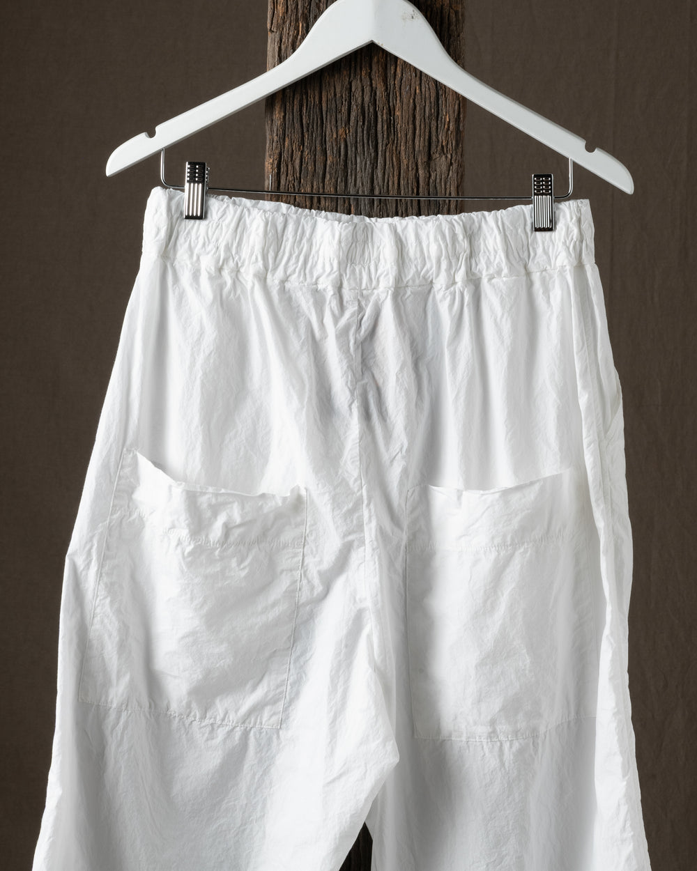 Wide & Short Trousers TC White