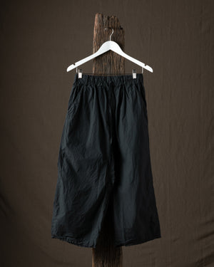 Wide & Short Trousers TC Black