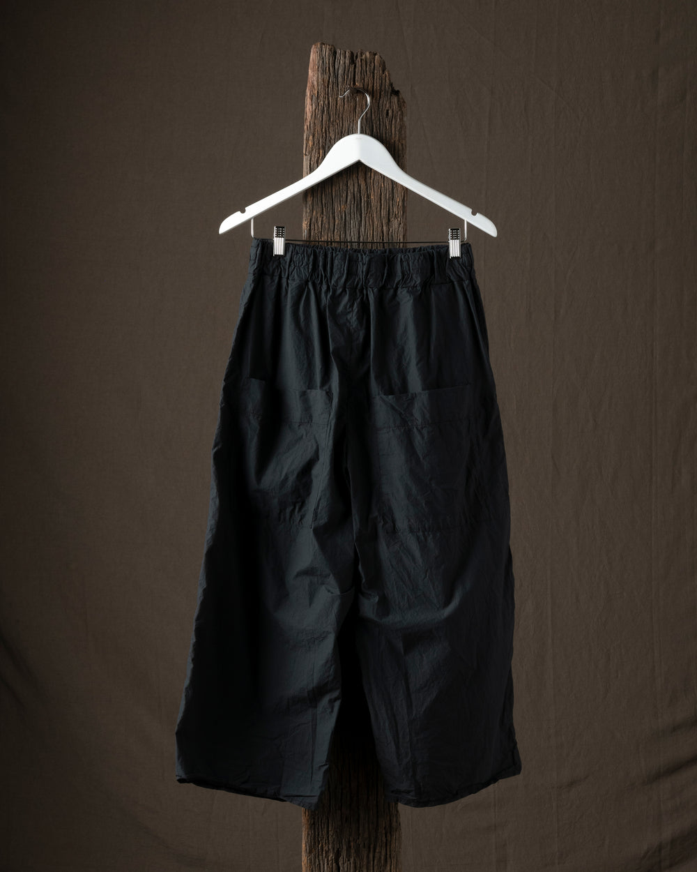 Wide & Short Trousers TC Black