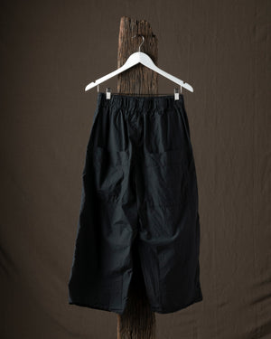 Wide & Short Trousers TC Black