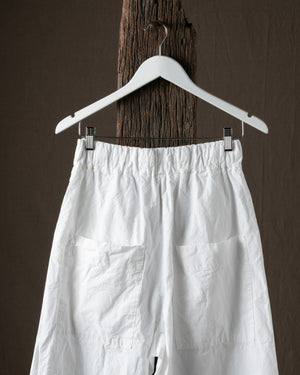 Wide & Short Trousers CC White