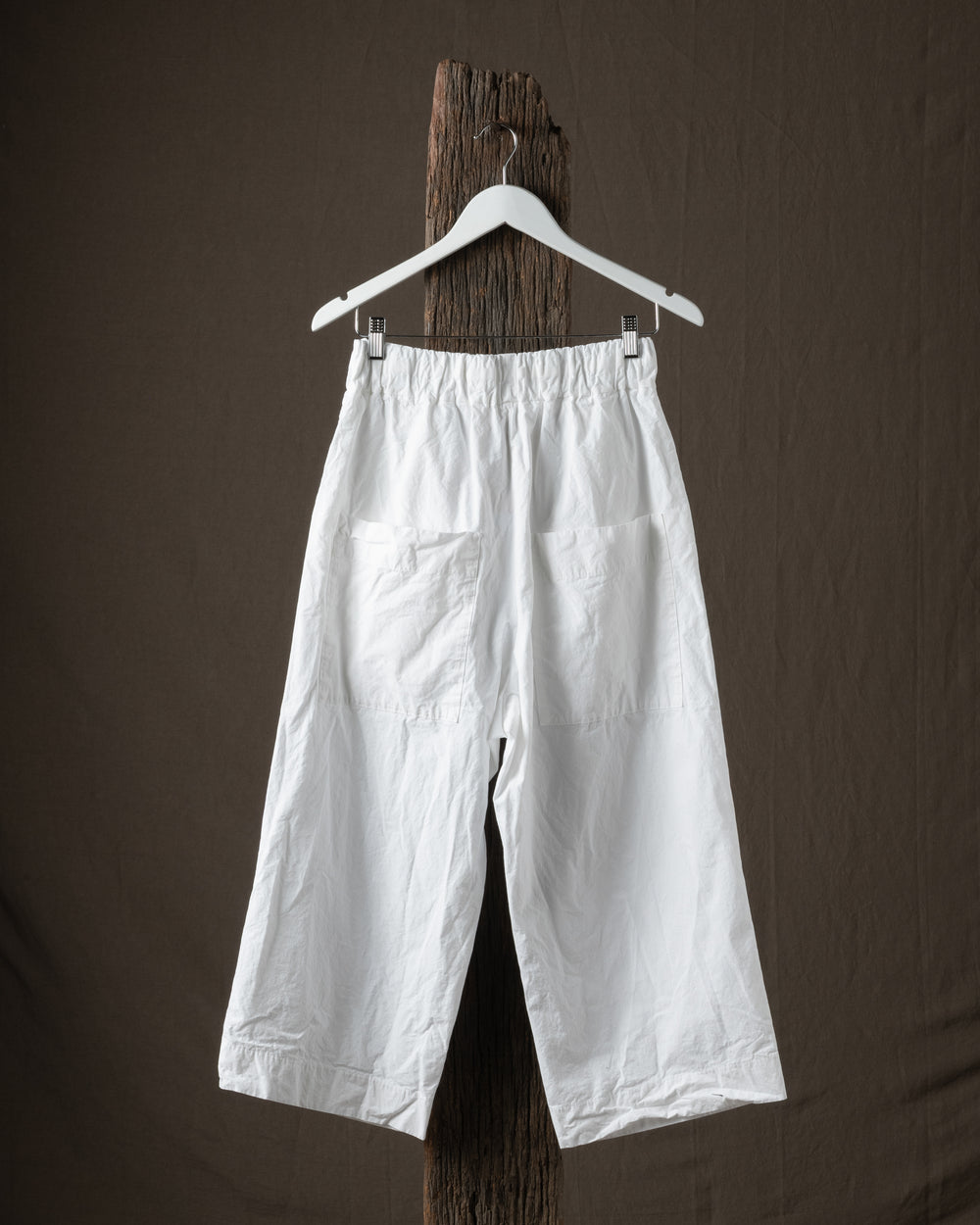 Wide & Short Trousers CC White