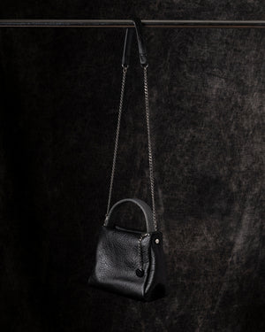 Pauline Leather Handbag Black