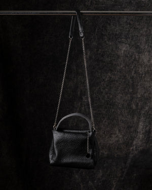 Pauline Leather Handbag Black
