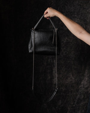 Pauline Leather Handbag Black