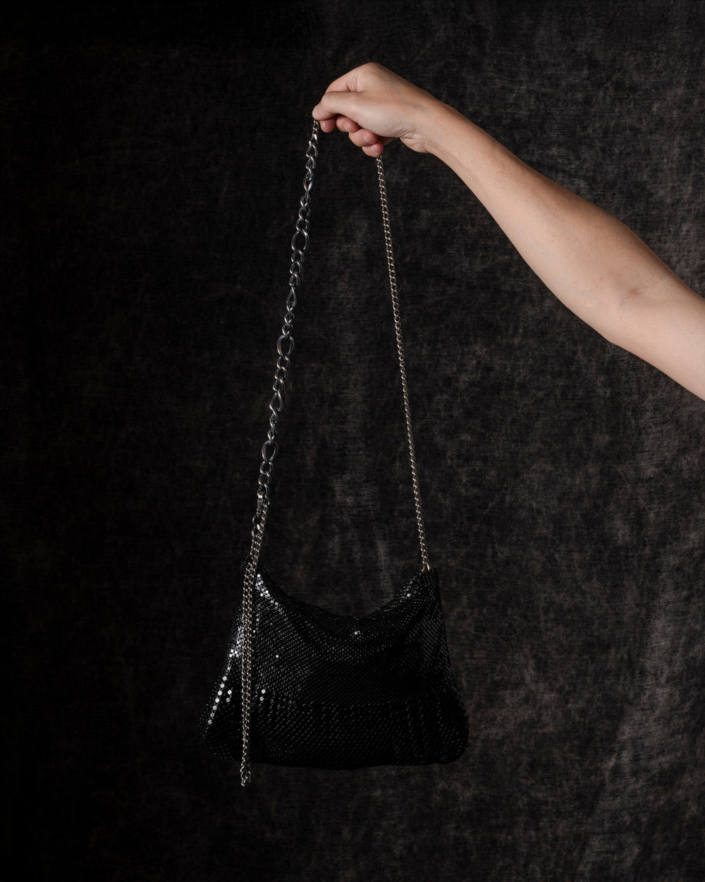 Ana Disco Bag Black