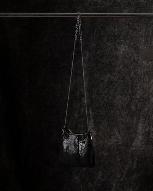 Yasmin Pleat Bag Black