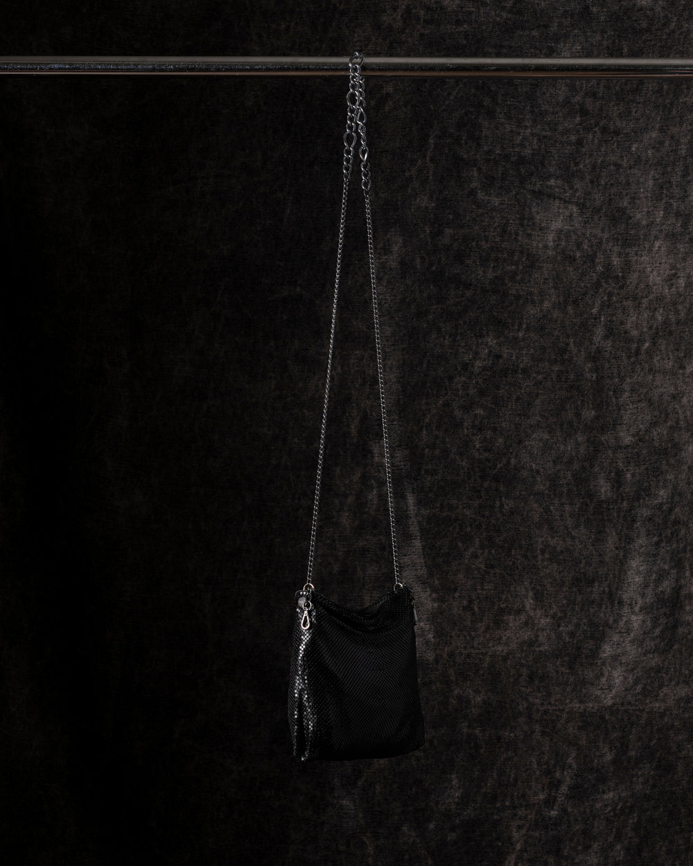 Yasmin Pleat Bag Black