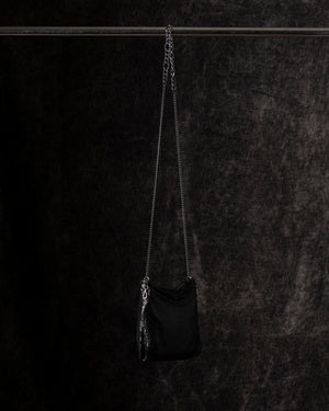Yasmin Pleat Bag Black