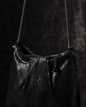 Yasmin Pleat Bag Black