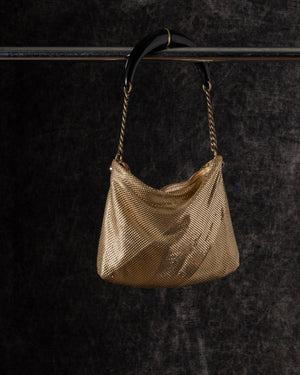 Diana Horn Shoulder Bag Gold