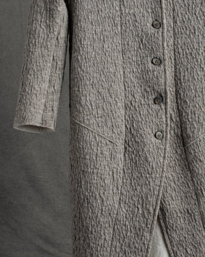 Virgin Wool Signature Coat Taupe