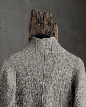 Virgin Wool Signature Coat Taupe