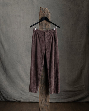 Cord Slim Pant Merlot