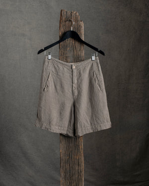 Linen Short Taupe