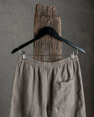 Linen Short Taupe