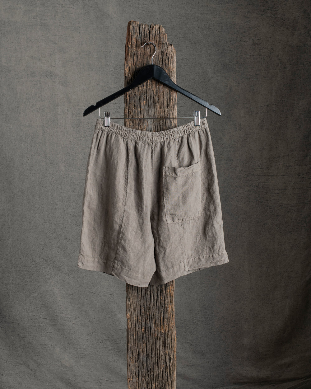 Linen Short Taupe