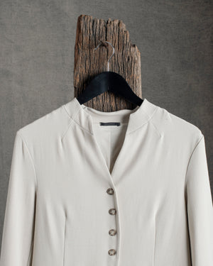 Wool Blend Jacket Chalk