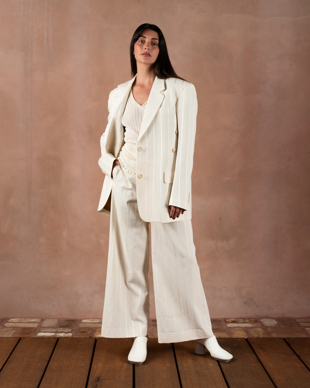 Puri Pants Deviazioni Off White
