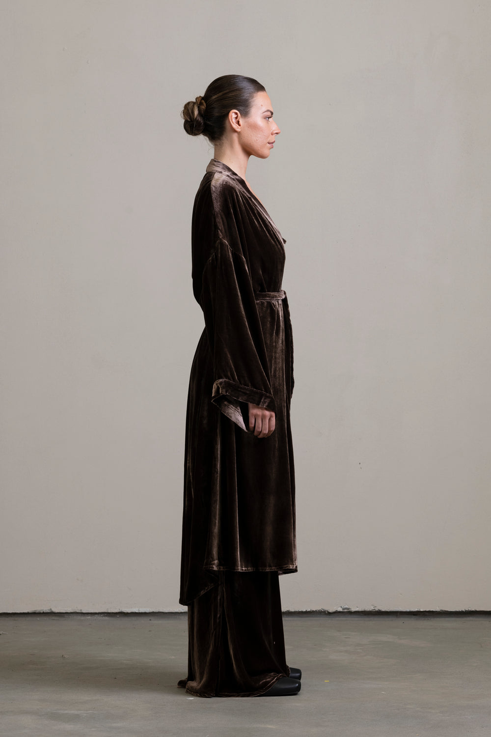 Velvet Robe Moka