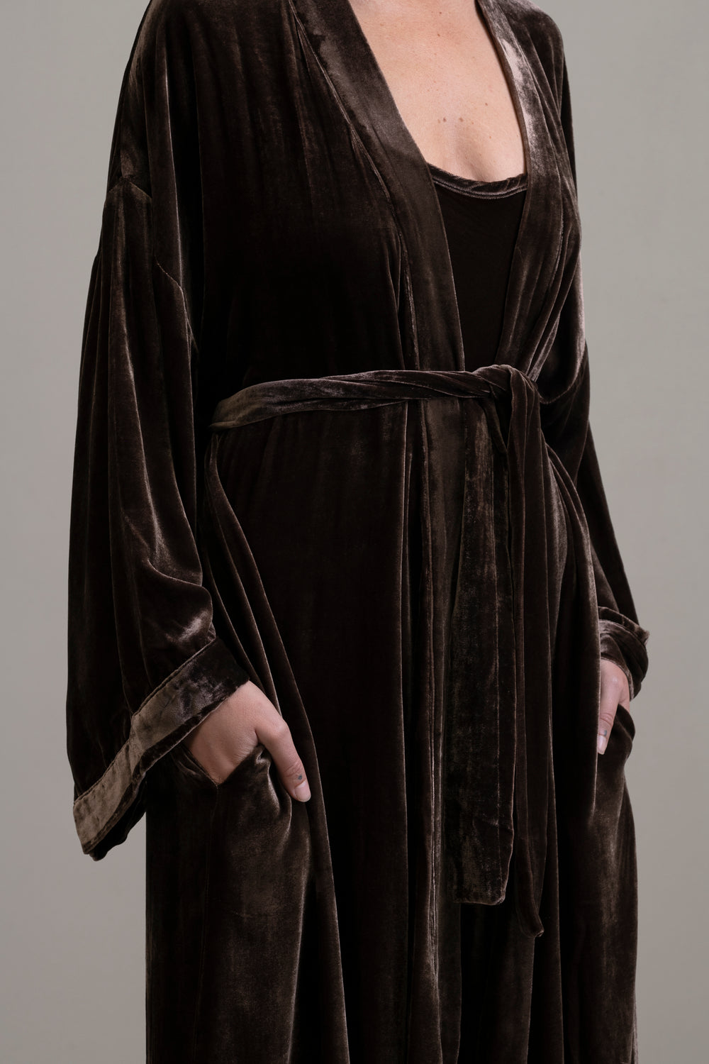 Velvet Robe Moka