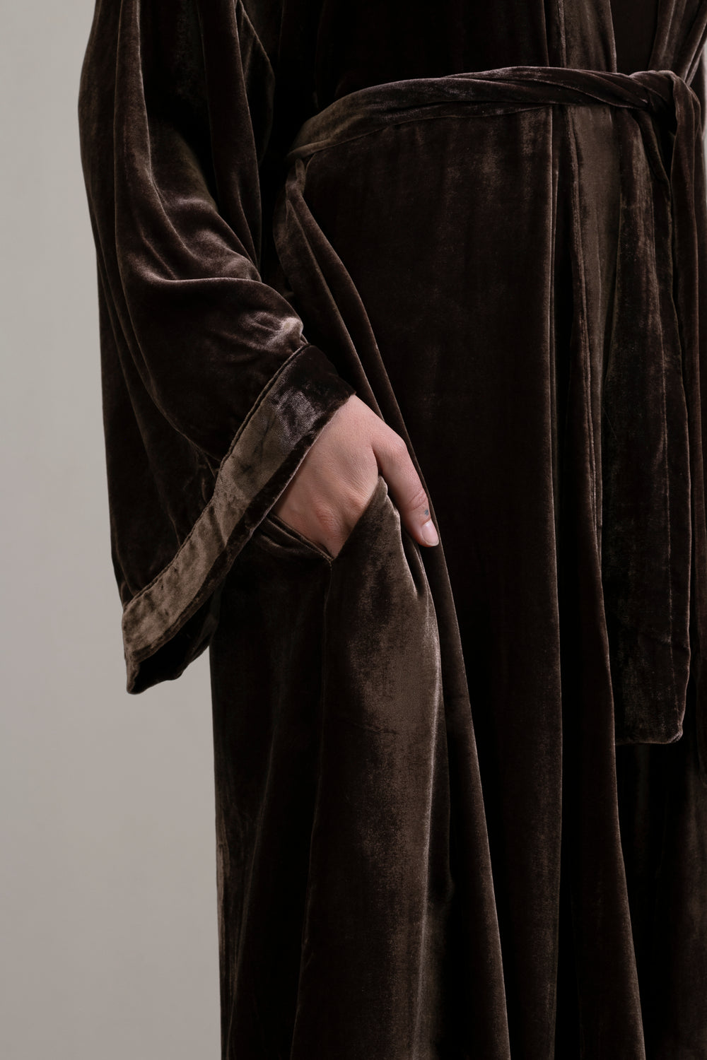 Velvet Robe Moka