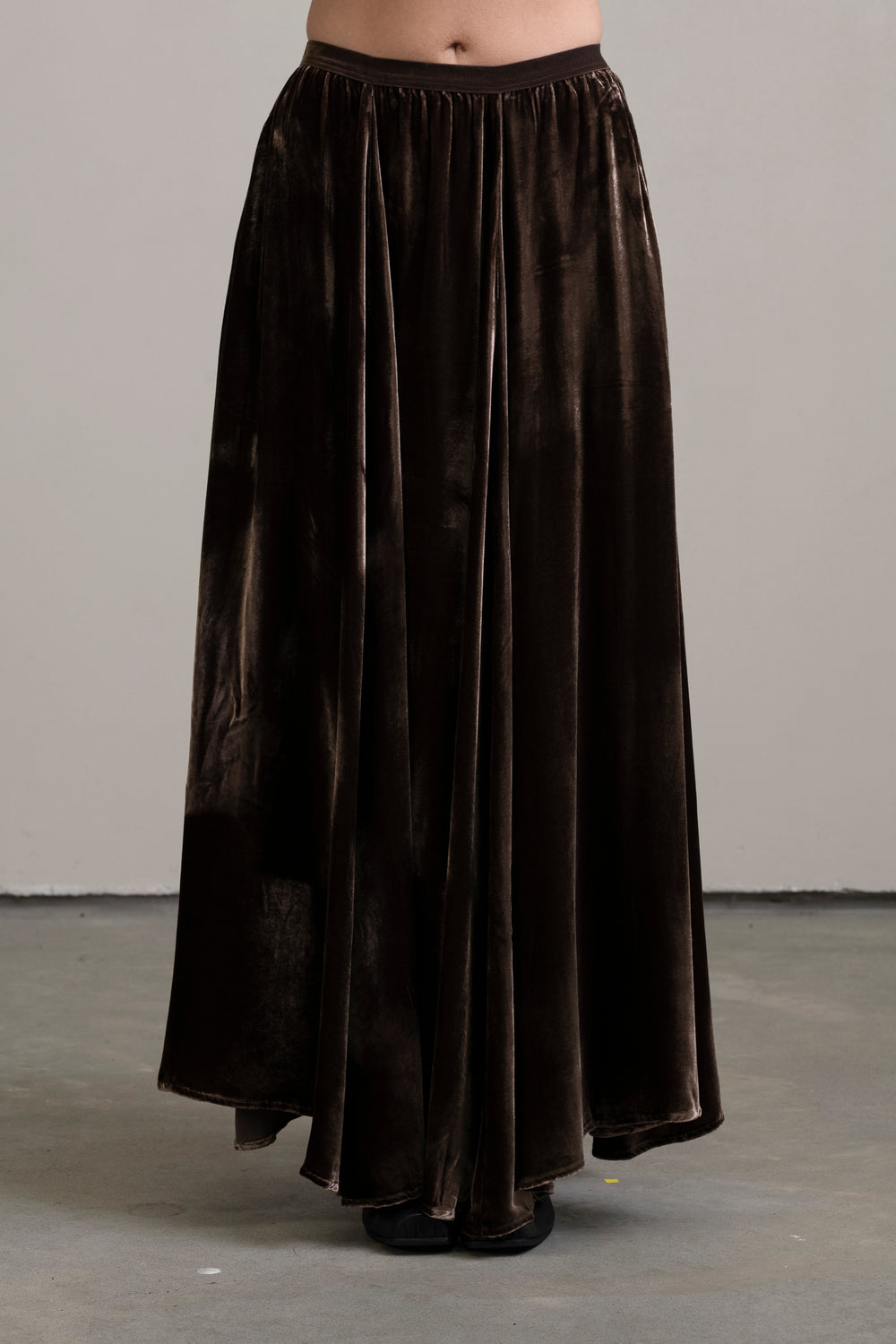 Velvet Skirt Moka