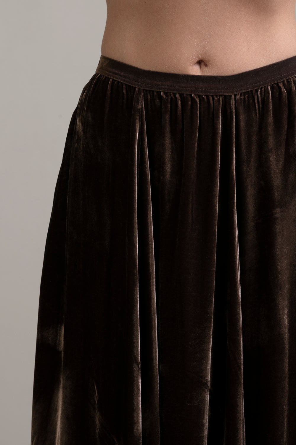 Velvet Skirt Moka