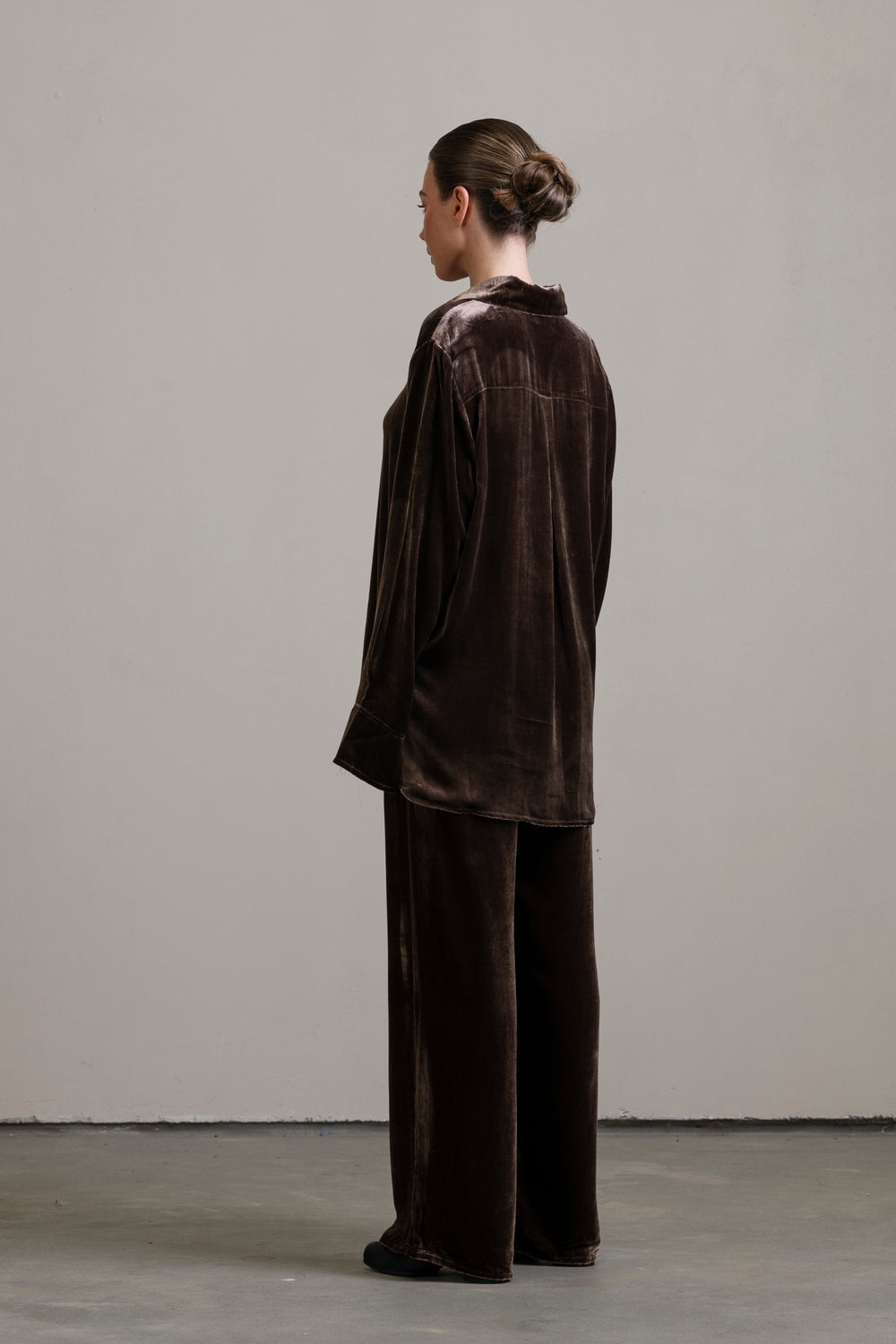 Velvet Shirt Moka