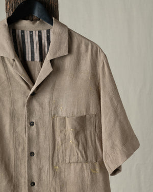 Gold Leaf Short Sleeve Pocket Shirt