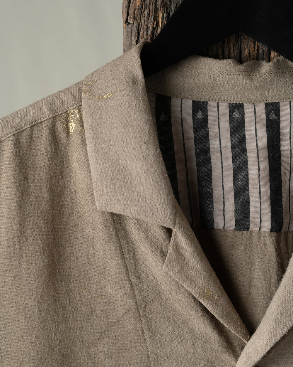 Gold Leaf Short Sleeve Pocket Shirt