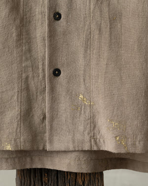 Gold Leaf Short Sleeve Pocket Shirt