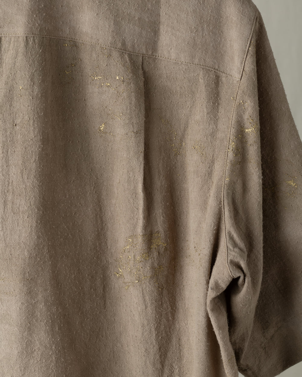Gold Leaf Short Sleeve Pocket Shirt